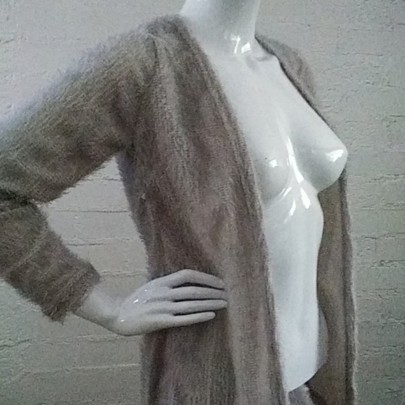 Brand NWOT Sweater, Pull on, Wrap Med Black - Picture 2 of 8